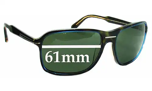 Sunglass Fix Replacement Lenses for Prada SPR02N - 61mm Wide Sunglass Fix Replacement Lenses for Prada SPR02N - 61mm Wide