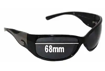 Prada SPR03G Ersatzgläser 68mm wide 