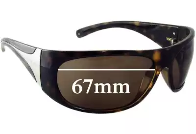 Prada SPR06I Replacement Lenses 67mm wide 