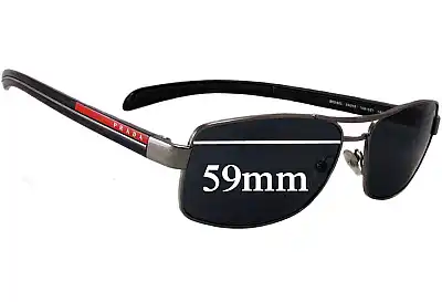 Prada SPS50L Ersatzgläser 59mm wide 