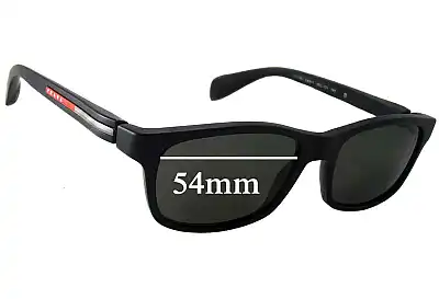Prada VPS03D Replacement Lenses 54mm wide 