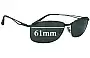 Sunglass Fix Replacement Lenses for Ray-Ban RB3501 - 61mm Wide 