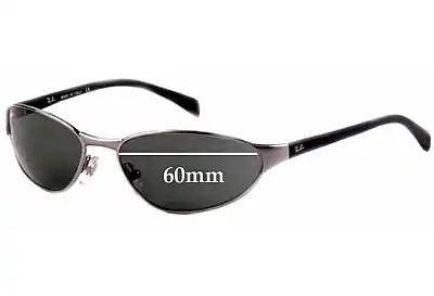 Ray-Ban B&L W2968 Ersatzgläser 60mm wide 