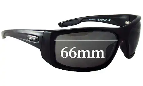 Sunglass Fix Replacement Lenses for Revo RE4062 Headway - 66mm Wide Sunglass Fix Replacement Lenses for Revo RE4062 Headway - 66mm Wide