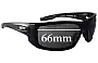 Sunglass Fix Replacement Lenses for Revo RE4062 Headway - 66mm Wide 