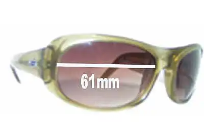 Smith Crystal Green Replacement Lenses 61mm wide 