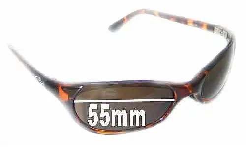 Sunglass Fix Replacement Lenses for Smith Toaster - 55mm Wide 