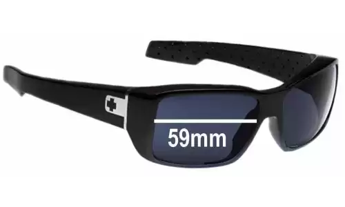 Sunglass Fix Lentes de Repuesto para Spy Optic MC2 - 59mm Wide 
