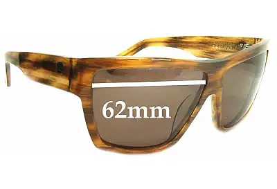 Von Zipper Desmond Replacement Lenses 62mm wide 