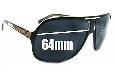 Von Zipper Hoss Replacement Lenses 64mm wide 