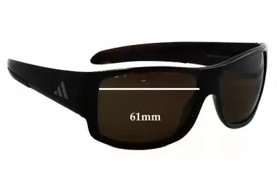 Adidas A374 Kundo Replacement Lenses 61mm wide 
