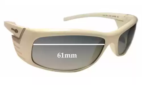 Arnette Coaster AN4105  Replacement Lenses 61mm wide 
