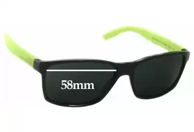 Arnette Slickster AN4185 Replacement Lenses 58mm wide 