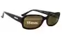 Sunglass Fix Verres de Remplacement pour Bill Bass Lemont - 55mm Wide 