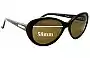 Sunglass Fix Replacement Lenses for Bill Bass Olivia - 58mm Wide 