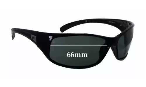 Bolle Recoil Replacement Lenses 66mm wide 
