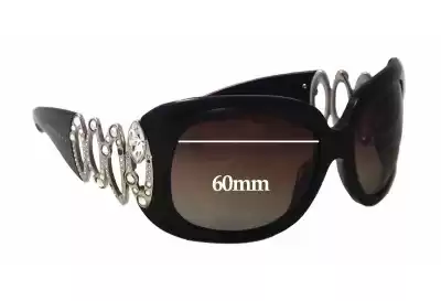 Bvlgari 8016-B Replacement Lenses 60mm wide 