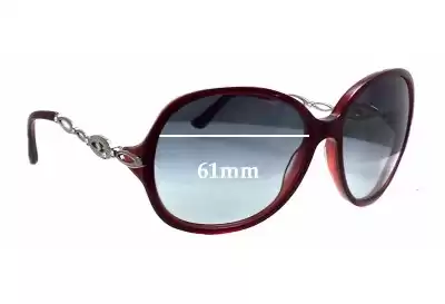 Bvlgari 8036-B Replacement Lenses 61mm wide 