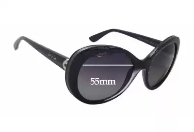 Bvlgari 8159-B Replacement Lenses 55mm wide 