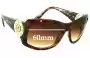 Sunglass Fix Replacement Lenses for Bvlgari 8007-B - 60mm Wide 