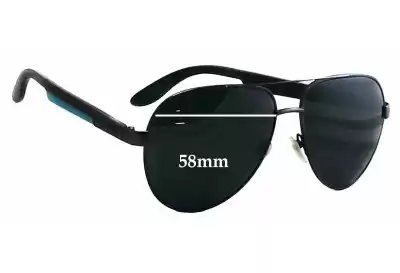 Carrera 5009 Ersatzgläser 58mm wide 