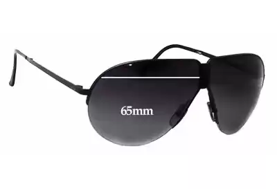 Carrera 5628 Ersatzgläser 65mm wide 