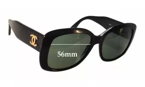 Sunglass Fix Replacement Lenses for Chanel 0009 - 56mm Wide 