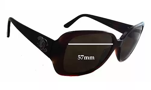 Sunglass Fix Replacement Lenses for Chanel 5101 - 57mm Wide Sunglass Fix Replacement Lenses for Chanel 5101 - 57mm Wide
