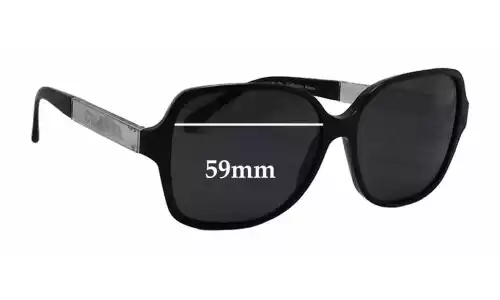Sunglass Fix Replacement Lenses for Chanel 5168 - 59mm Wide 