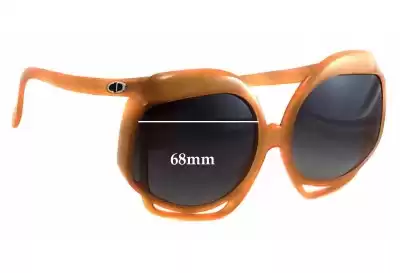 Christian Dior 2026 Replacement Lenses 68mm wide 
