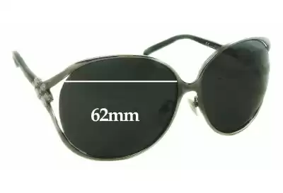 Christian Dior Diorose Replacement Lenses 62mm wide 