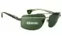 Sunglass Fix Replacement Lenses for Chrome Hearts The Beast III - 66mm Wide 
