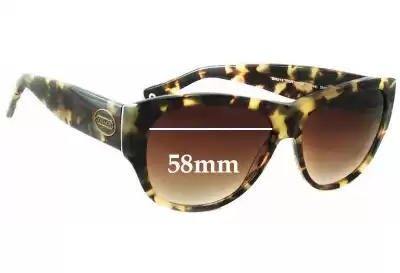 Coach HC8050 Hayden Replacement Lenses 58mm wide 
