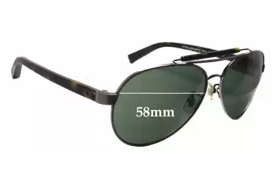Coach HC7020 Harrison Replacement Lenses 58mm wide 