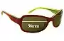 Sunglass Fix Replacement Lenses for Calvin Klein CK4043S - 56mm Wide 