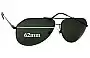Sunglass Fix Lentes de Repuesto para Dolce & Gabbana DG2129 - 62mm Wide 