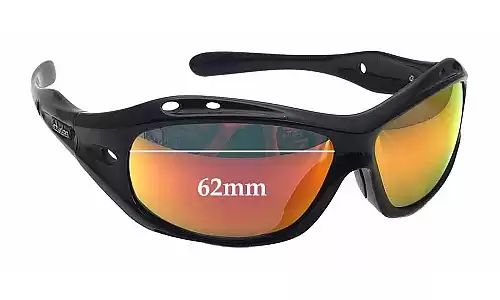 Sunglass Fix Replacement Lenses for Dirty Dog Floating Curl II - 62mm Wide Sunglass Fix Replacement Lenses for Dirty Dog Floating Curl II - 62mm Wide