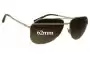 Sunglass Fix Lentes de Repuesto para Dolce & Gabbana DG2111 - 62mm Wide 