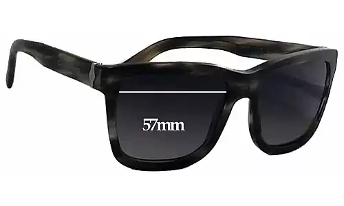 Sunglass Fix Replacement Lenses for Dolce & Gabbana DG4161 - 57mm Wide Sunglass Fix Replacement Lenses for Dolce & Gabbana DG4161 - 57mm Wide