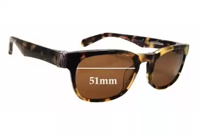 Dragon Luke DR105 Replacement Lenses 51mm wide 