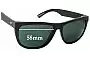 Sunglass Fix Replacement Lenses for Electric Flip Side - 58mm Wide 