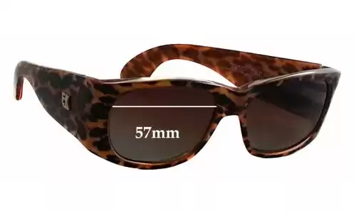 Sunglass Fix Ersatzgläser für Emmanuelle Khanh Khanh 1601 - 57mm Wide 