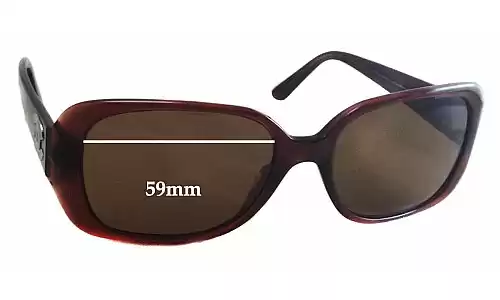 Emporio Armani EA9665/S Replacement Lenses 63mm wide 