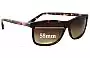 Sunglass Fix Lentes de Repuesto para Gigi  Barcelona Mod 403 - 58mm Wide 