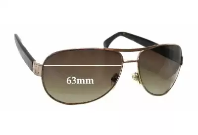 Giorgio Armani GA 930/S Replacement Lenses 63mm wide 