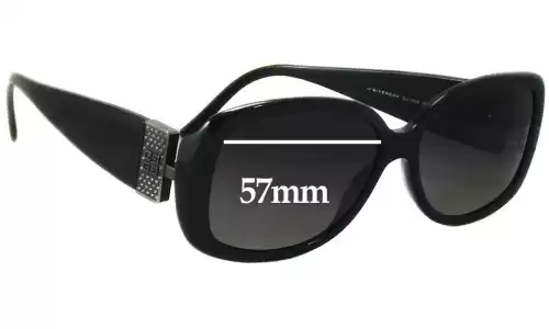 Sunglass Fix Replacement Lenses for Givenchy SGV690S - 57mm Wide 
