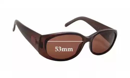 Sunglass Fix Lentes de Repuesto para Gucci GG2451/S - 53mm Wide 
