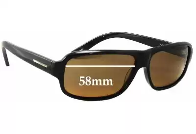 Hugo Boss 0013/S Verres de Remplacement 58mm wide 