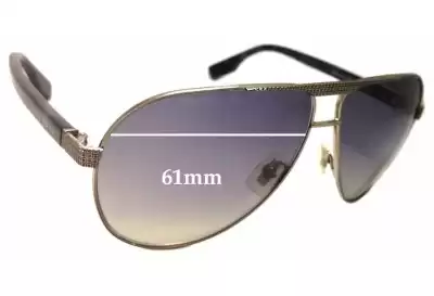 Hugo Boss 0444/S Verres de Remplacement 61mm wide 
