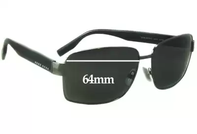 Hugo Boss 0507/F/S Verres de Remplacement 64mm wide 